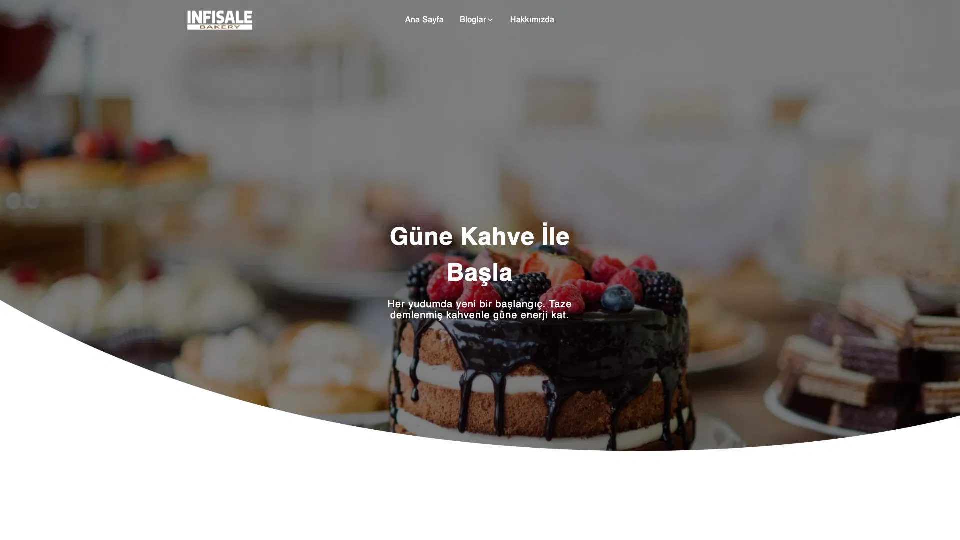 Bakery teması önizlemesi