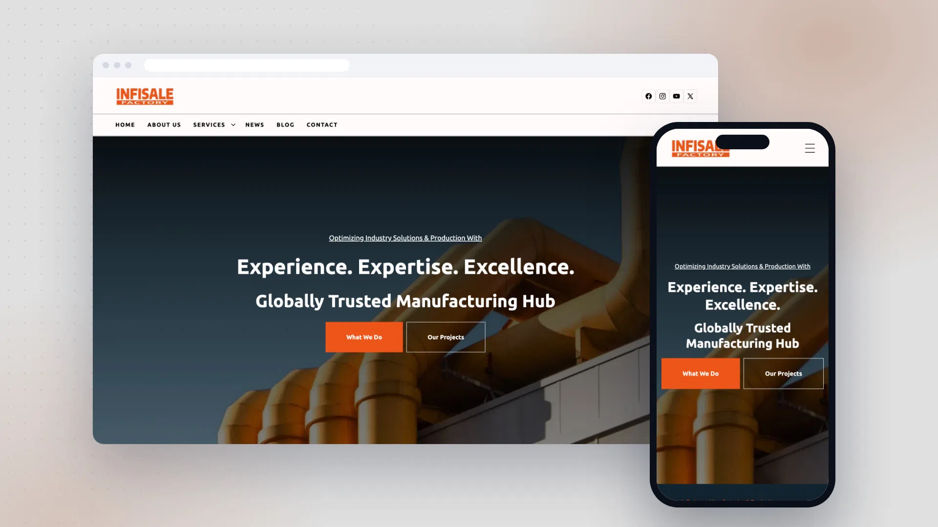 Factory teması önizlemesi