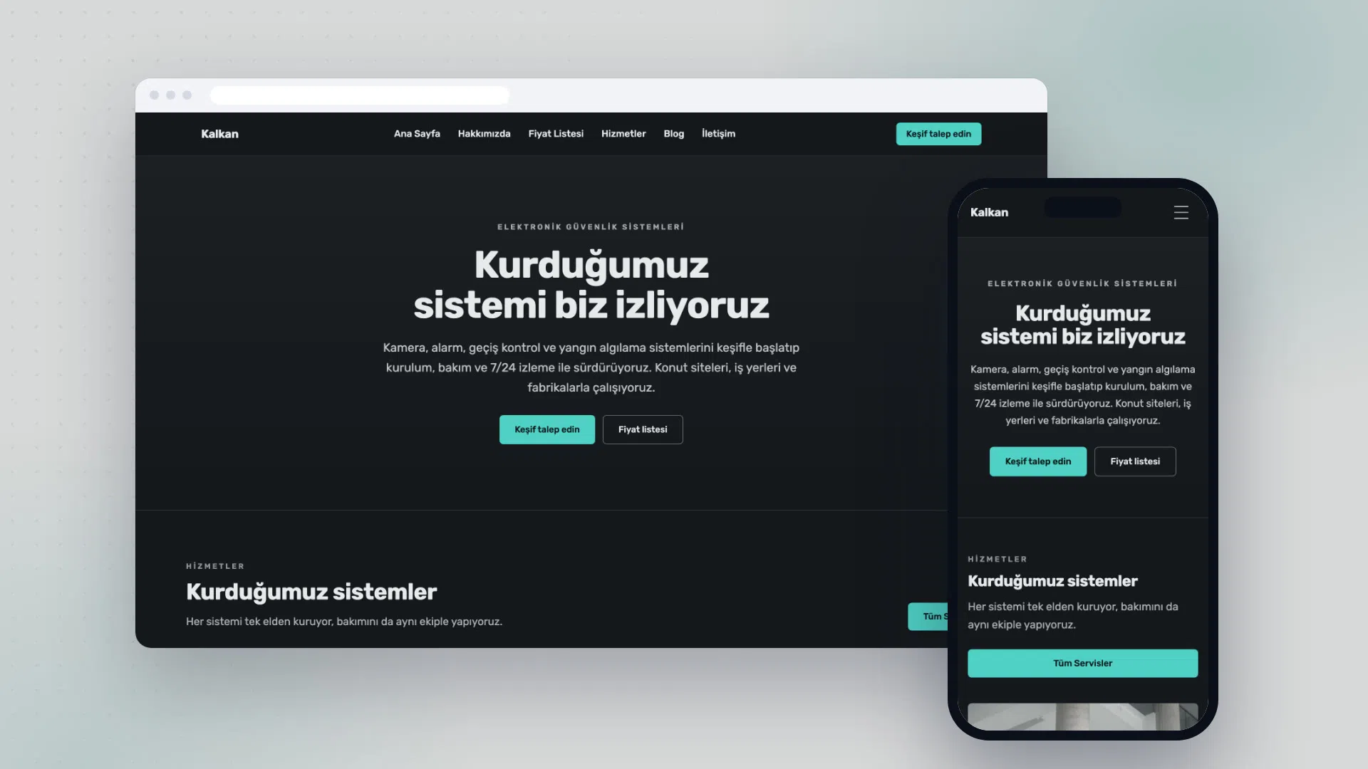 Kalkan teması önizlemesi